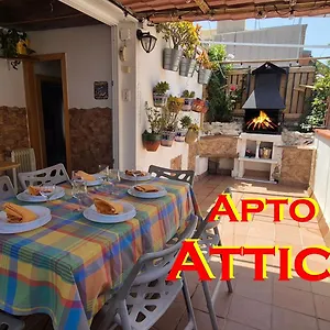 Atico, Terraza Y Barbacoa Aparthotel